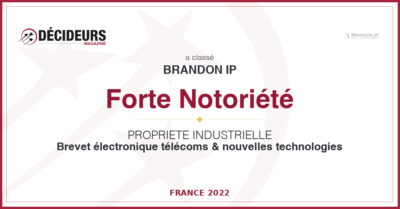 Forte Notoriété Brandon IP 2022