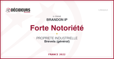 Forte Notoriété Brandon IP 2022