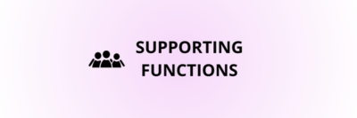 Supporting functions